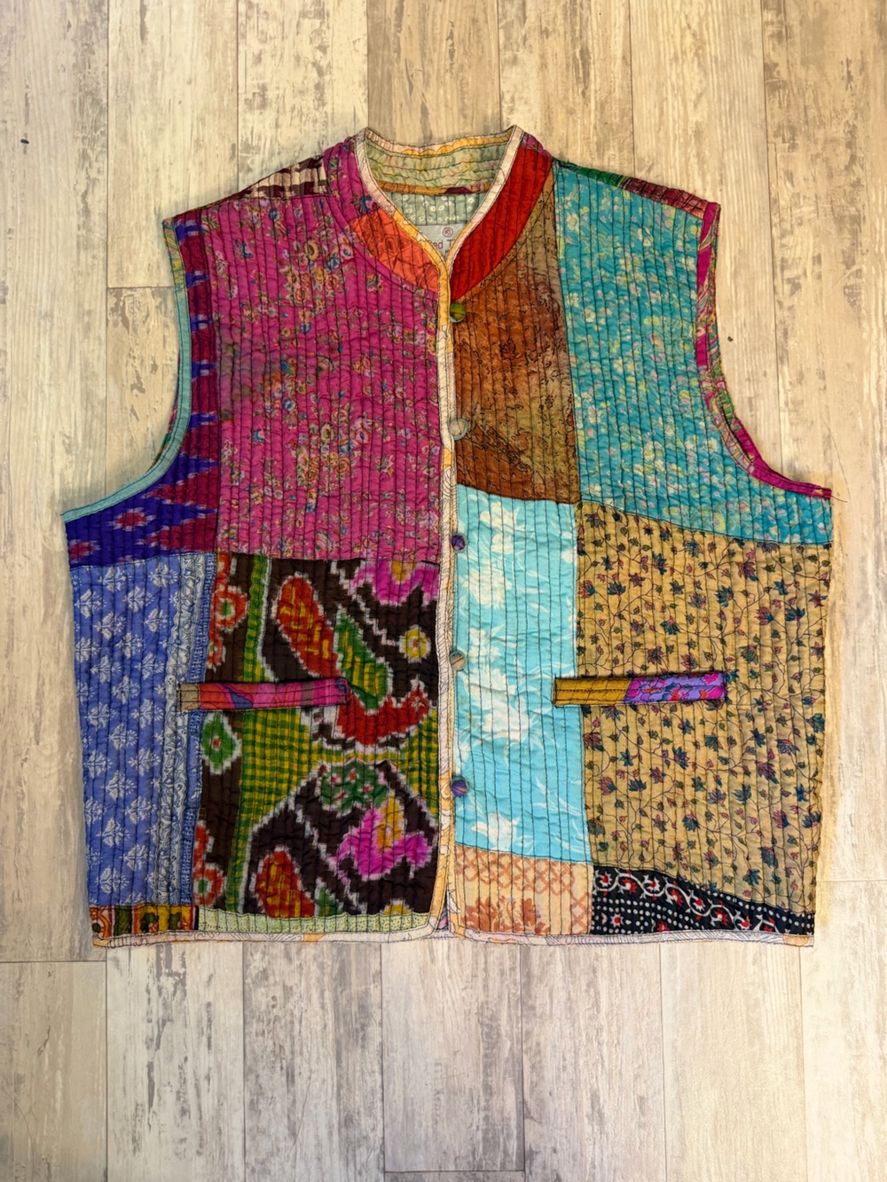 Sacred Threads Silk Vest